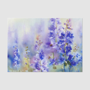Wasserfarbfeld Blume-Delphinium (D) Seidenpapier