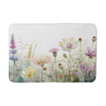 Wasserfarbfeld wild lebender Blume