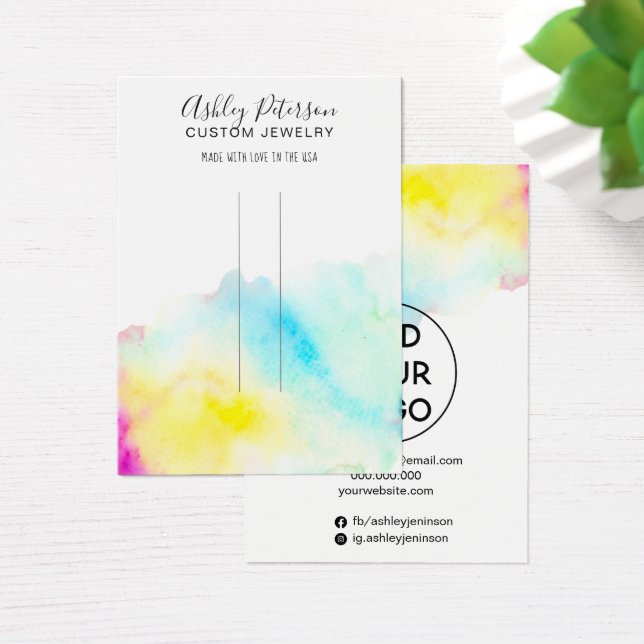 Wasserfarbiger Schmuck Haarclip Barrette Display (Schreibtisch)