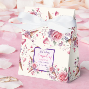 Wasserfarbiges Eiscreme-Brautparty Geschenkschachtel