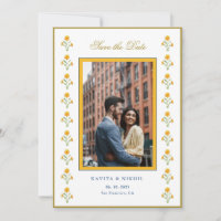 Wasserfarbiges Foto Save the Date