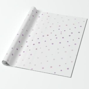 Wasserfarbkreise für Lavendel Geschenkpapier