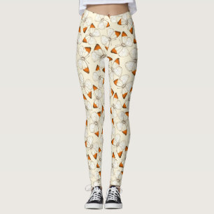 Wasserfarbmuster der Schmetterlinge Leggings
