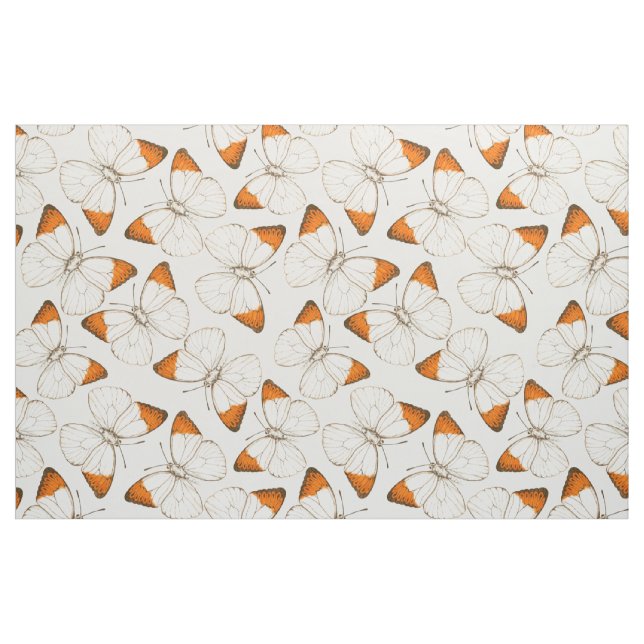 Wasserfarbmuster der Schmetterlinge Stoff (Fat Quarter (45,7 x 55,9 cm))