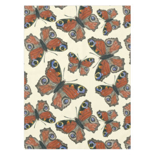 Wasserfarbmuster der Schmetterlinge Tischdecke