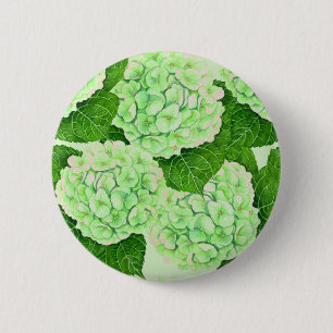 Wasserfarbmuster für Hydrangea Button