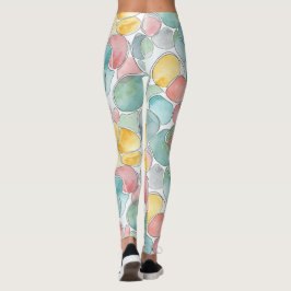 Wasserfarbmuster Leggings