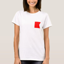 Wasserflagge B T-Shirt
