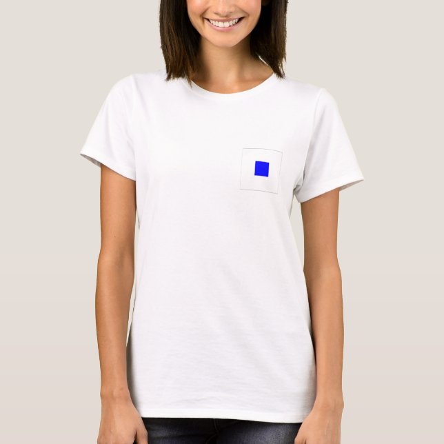 Wasserflagge S T-Shirt (Vorderseite)