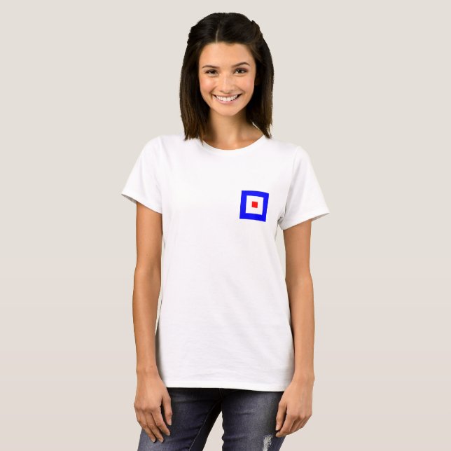 Wasserflagge W T-Shirt (Vorne ganz)