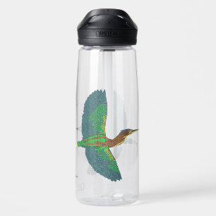 Wasserflasche (0,75l) - Grünreiher Trinkflasche