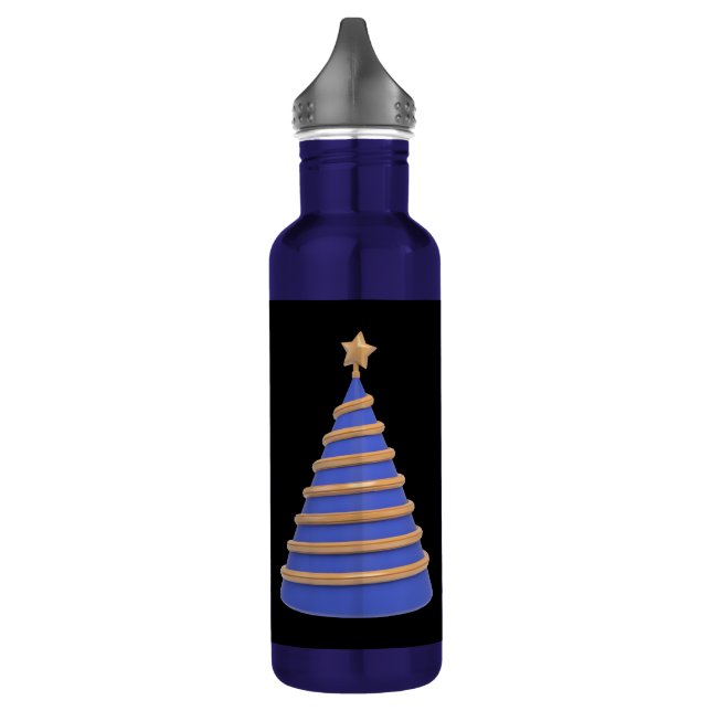 Wasserflasche (24 oz) - Flasche aus rostfreiem Sta Edelstahlflasche (Links)