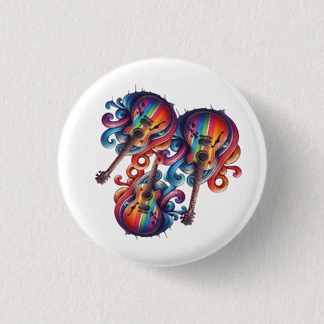 Wasserflasche Button (Vorderseite)