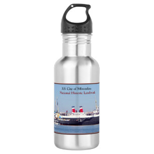 Wasserflasche der SS Stadt Milwaukee & Acacia NHL