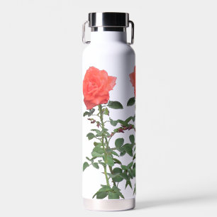 Wasserflasche - Drei rosa Rosen Trinkflasche