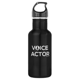 Wasserflasche für den Voice-Actor - Schwarz