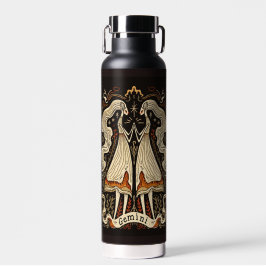 Wasserflasche Gemini Celestie Zodiac Art Trinkflasche