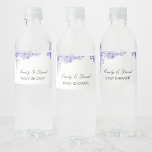 Wasserflasche, Hochzeit, Babydusche Wa Wasserflaschenetikett