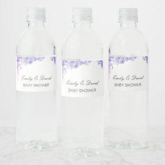 Wasserflasche, Hochzeit, Babydusche Wa Wasserflaschenetikett