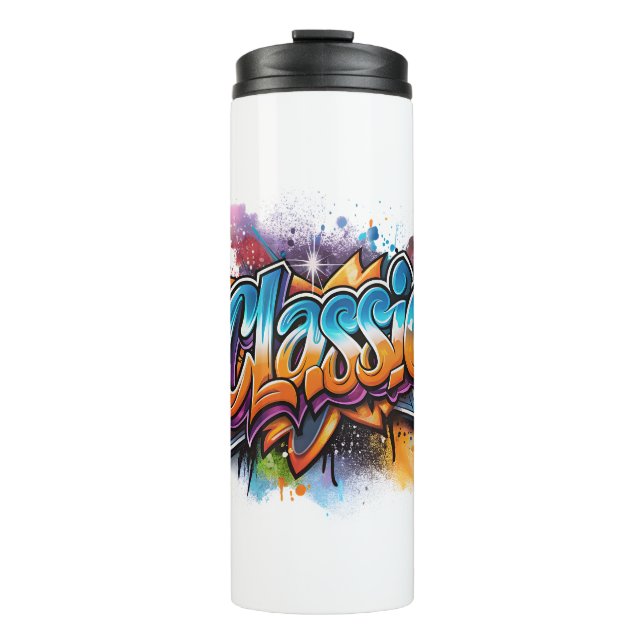 Wasserflasche in Premium-Qualität Thermosbecher (Vorderseite)