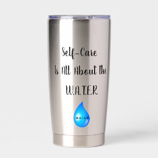 Wasserflasche Isolierter Becher