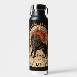 Wasserflasche Leo Celestial Zodiac Art Trinkflasche