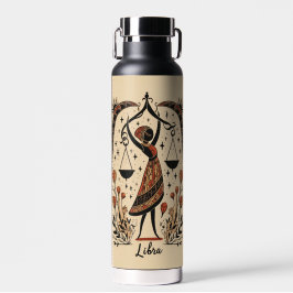 Wasserflasche Libra Celestie Zodiac Art Trinkflasche