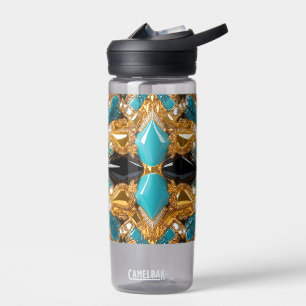 Wasserflasche mit Bahamas-Farbdesign Trinkflasche