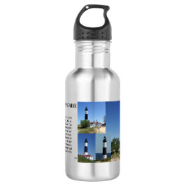 Wasserflasche mit Big Sable Lighthouse