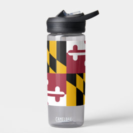 Wasserflasche mit der Flagge von Maryland Staat, U Trinkflasche