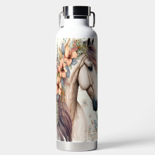 Wasserflasche mit Designer-Pferd Trinkflasche
