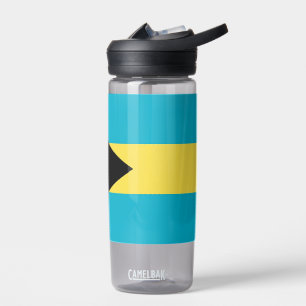 Wasserflasche mit Flagge der Bahamas Trinkflasche