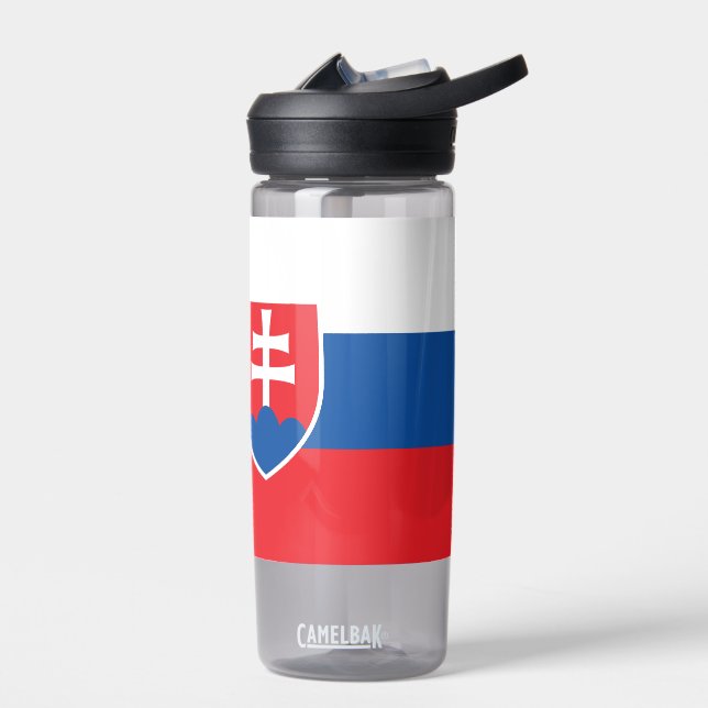 Wasserflasche mit Flagge der Slowakei Trinkflasche (Links)