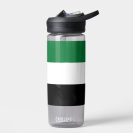 Wasserflasche mit Flagge der Vereinigten Arabische Trinkflasche