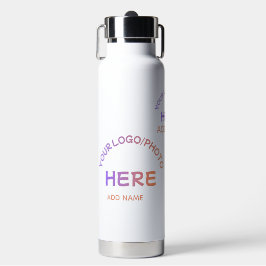 Wasserflasche mit individuellem Schul-Logo und Iso Trinkflasche