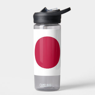 Wasserflasche mit japanischer Flagge Trinkflasche