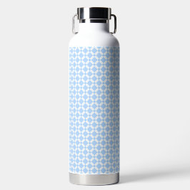 Wasserflasche mit Karomuster Trinkflasche