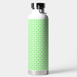 Wasserflasche mit Karomuster Trinkflasche