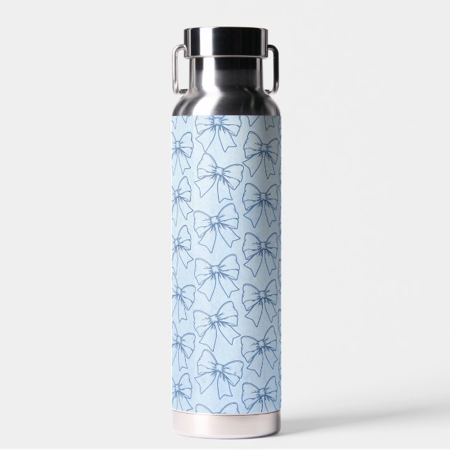 Wasserflasche mit Krawatte Trinkflasche (Vorne)