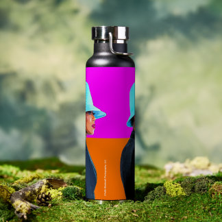 Wasserflasche mit Profil Trinkflasche
