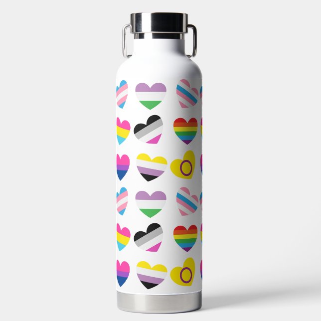 Wasserflasche mit Stolz Trinkflasche (Vorderseite)