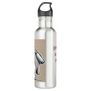 Wasserflasche mit Zitat Edelstahlflasche
