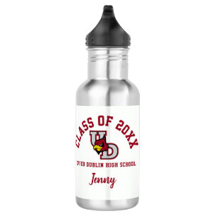Wasserflasche Oberteil Dublin High School Logo Cus