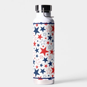 Wasserflasche Patriotische Stars Trinkflasche