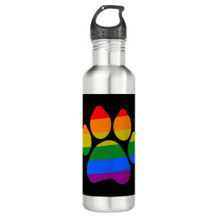 Wasserflasche Regenbogenpfeifen Edelstahlflasche