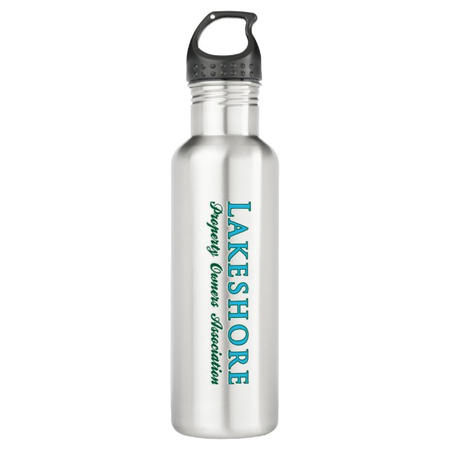 Wasserflasche, rostfreier Stahl, 24 oz Edelstahlflasche (Vorderseite)