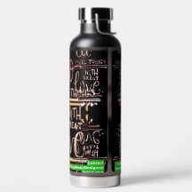 Wasserflasche - Schöne Kunst