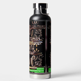 Wasserflasche - Schöne Kunst Trinkflasche