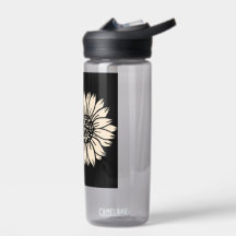 Wasserflasche: Sonnenblumensafari