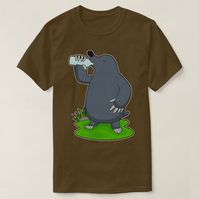 Wasserflasche T-Shirt (Design vorne)